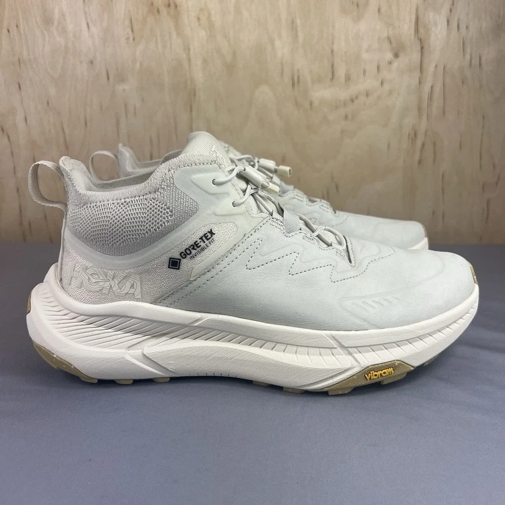 Hoka Transport Chukka GTX Women Size 10 B Oak Alabaster Waterproof Shoes 1155191